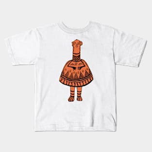 Bell idol from Greece - timeless abstraction Kids T-Shirt